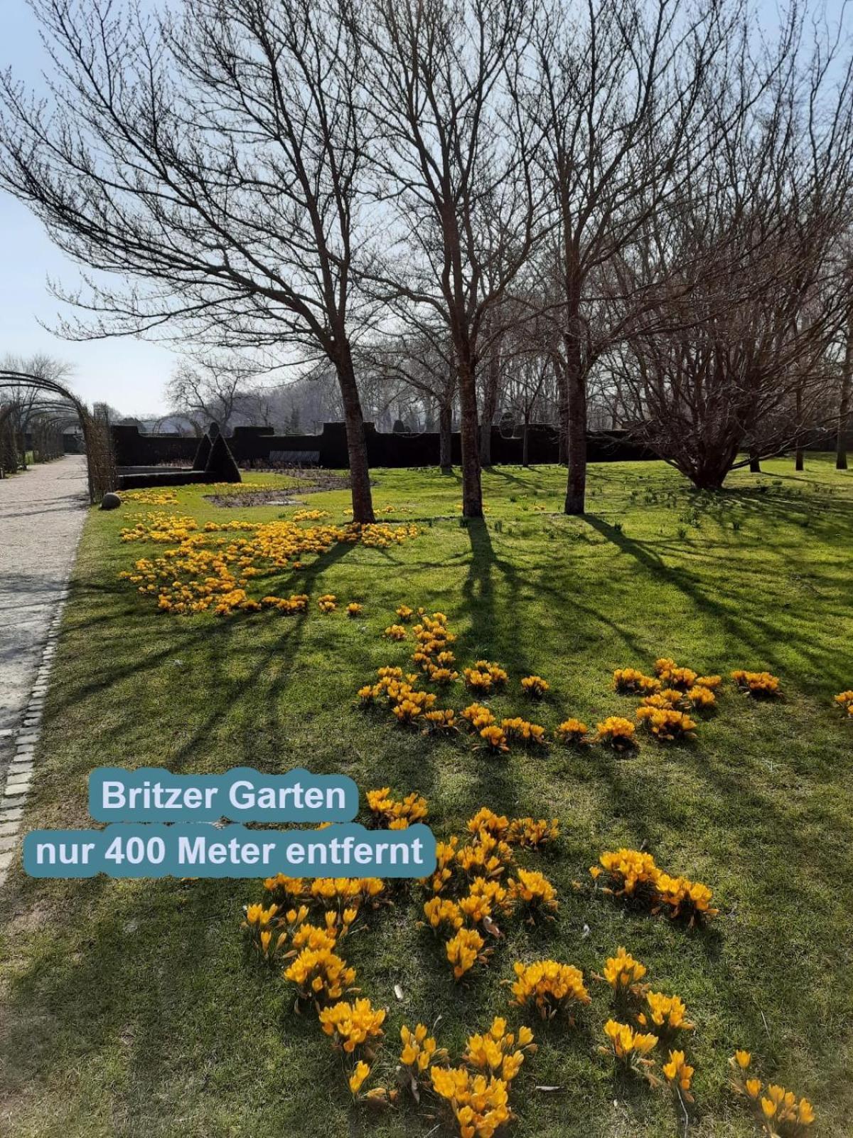 4 Sterne Souterrain Apartment Alt-Mariendorf เบอร์ลิน ภายนอก รูปภาพ